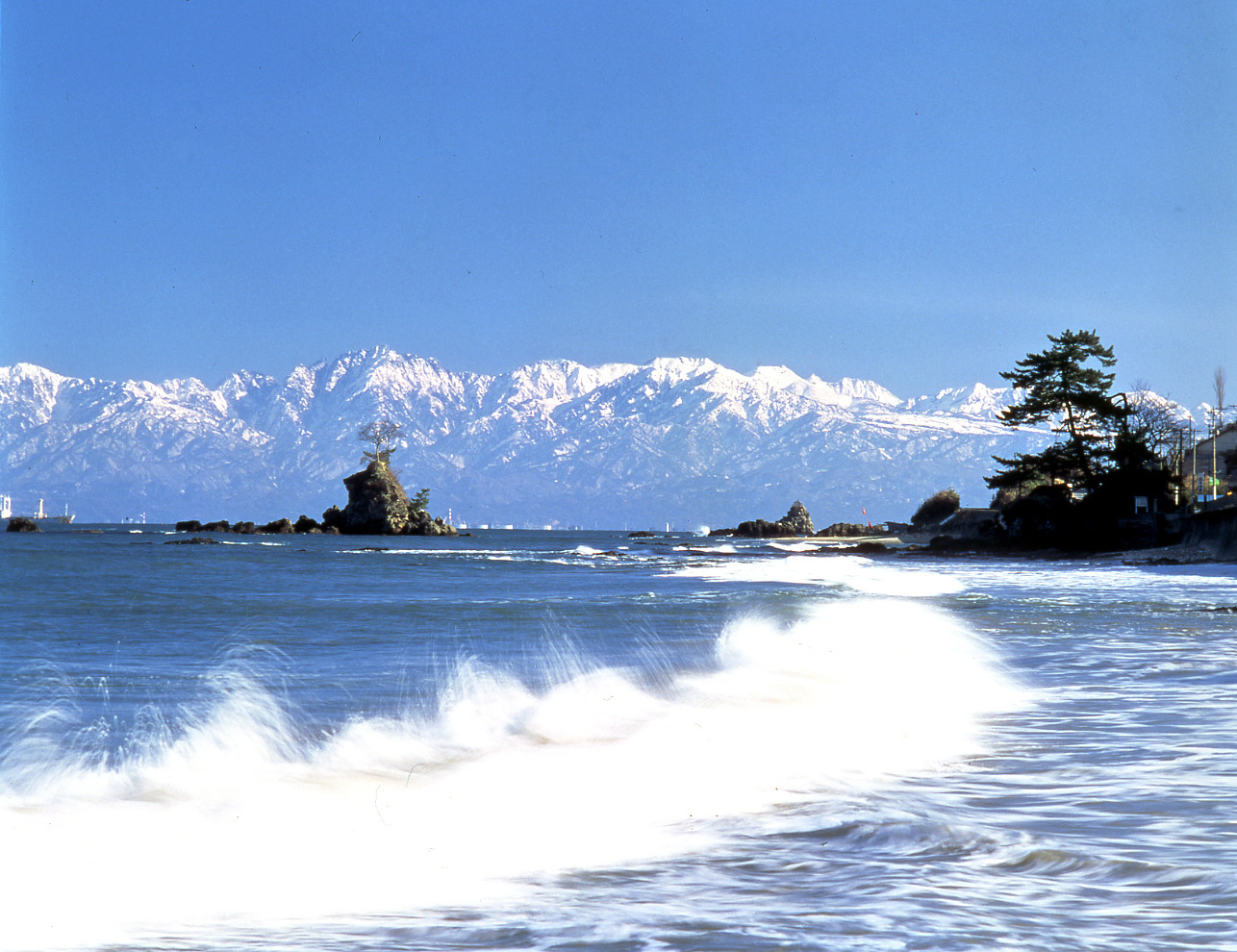 雨晴海岸 絶景フォトスポット