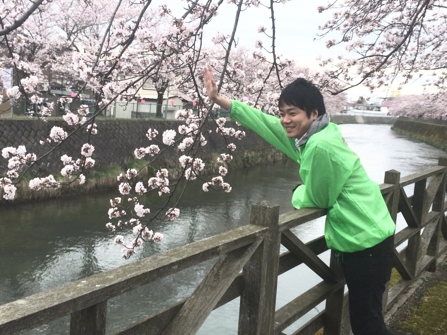 ちょっと若い！市長就任前の貴重な1枚ですね（写真提供：角田悠紀　高岡市長）