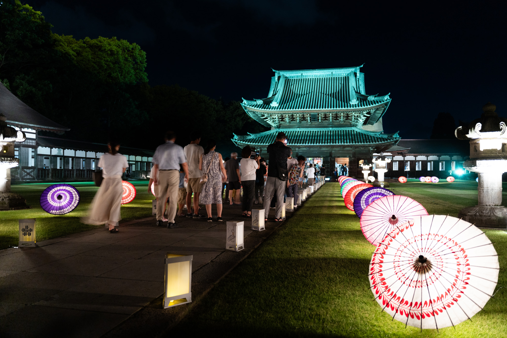 2024年夏のライトアップ