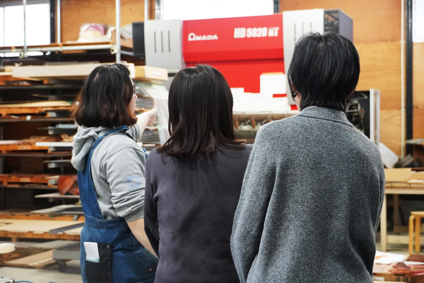 工場見学も併せてできます。