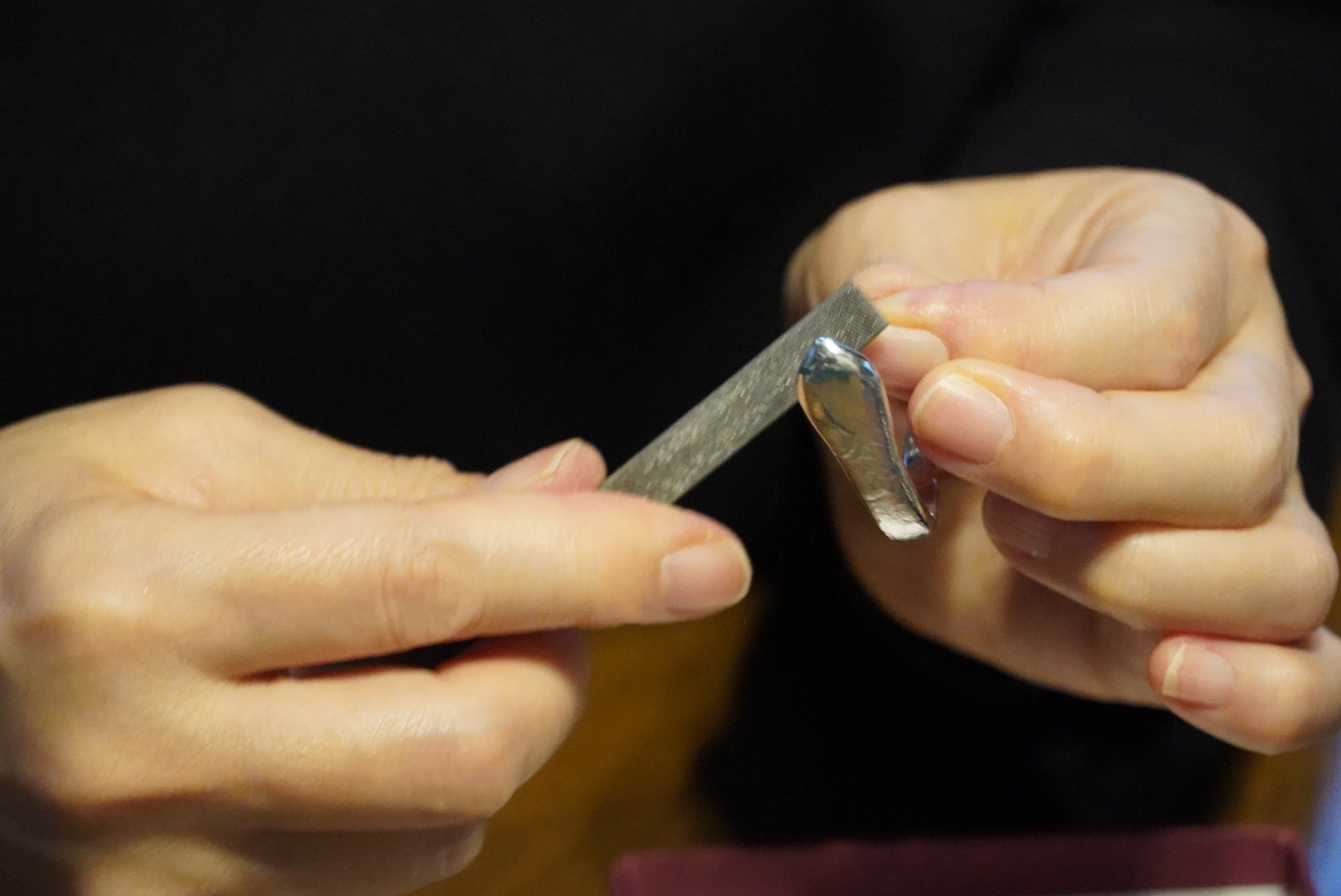 微調整を重ね...