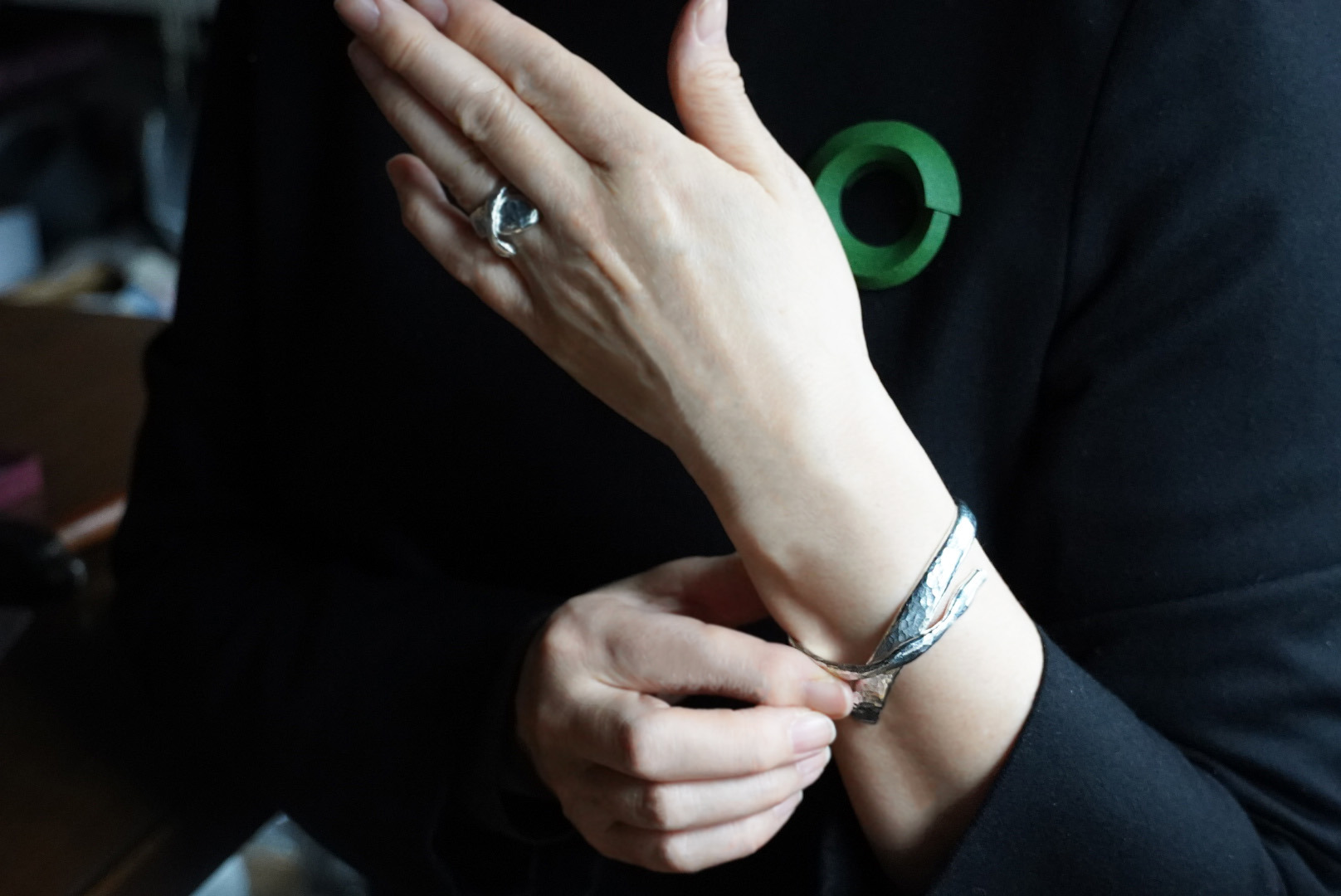 完成！！指輪とブレスレット