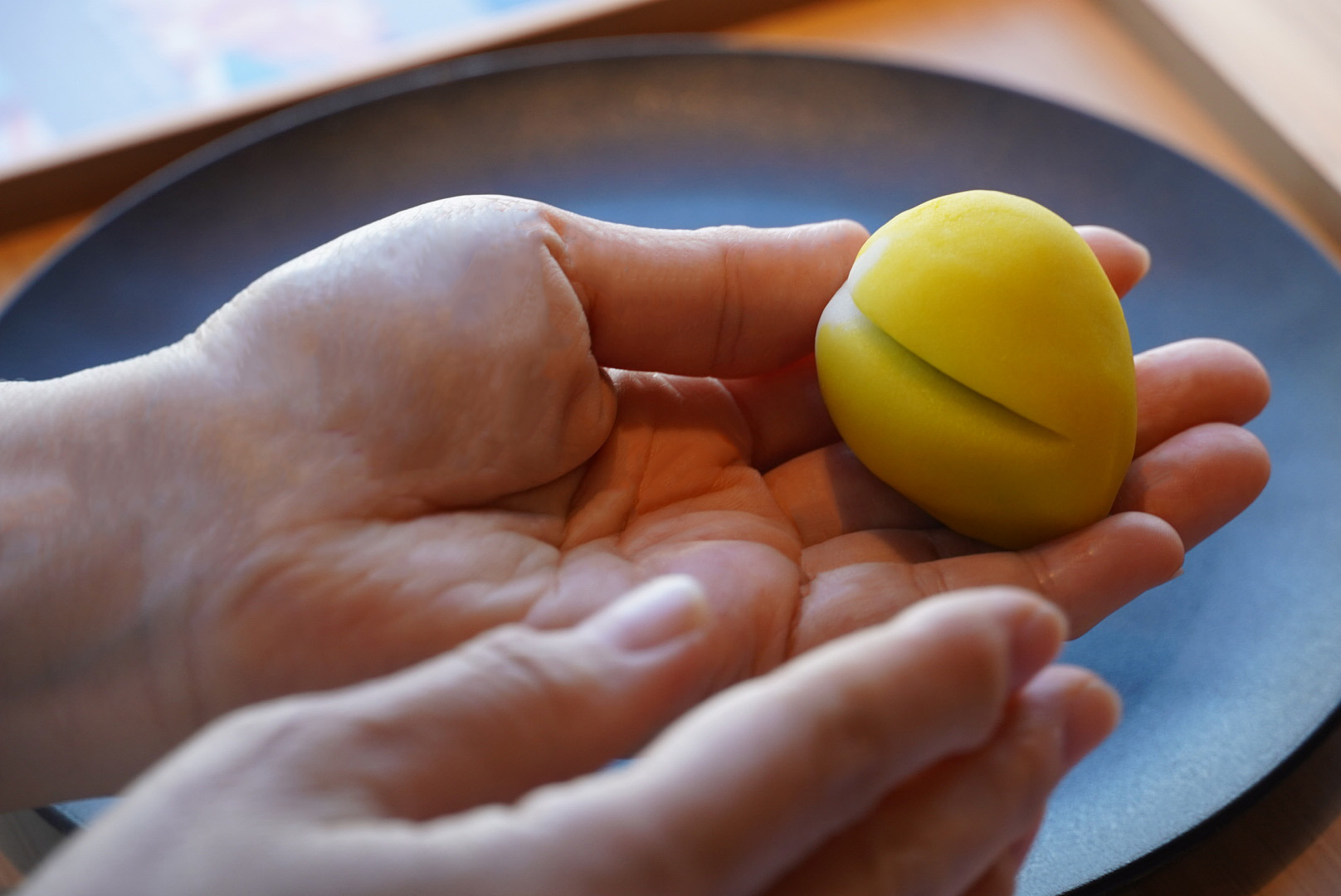 模様をつけて...