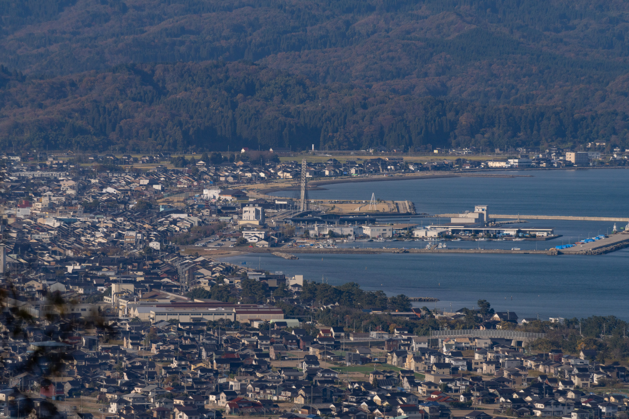 大師ヶ岳から氷見方面