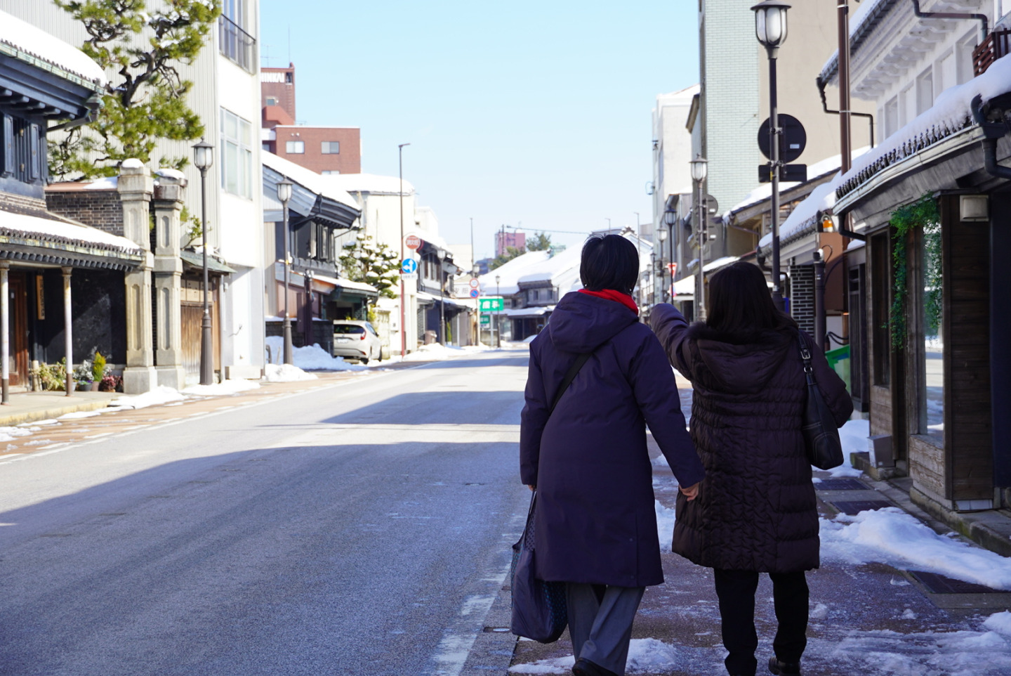歩いているだけで、どこか懐かしい気分に...