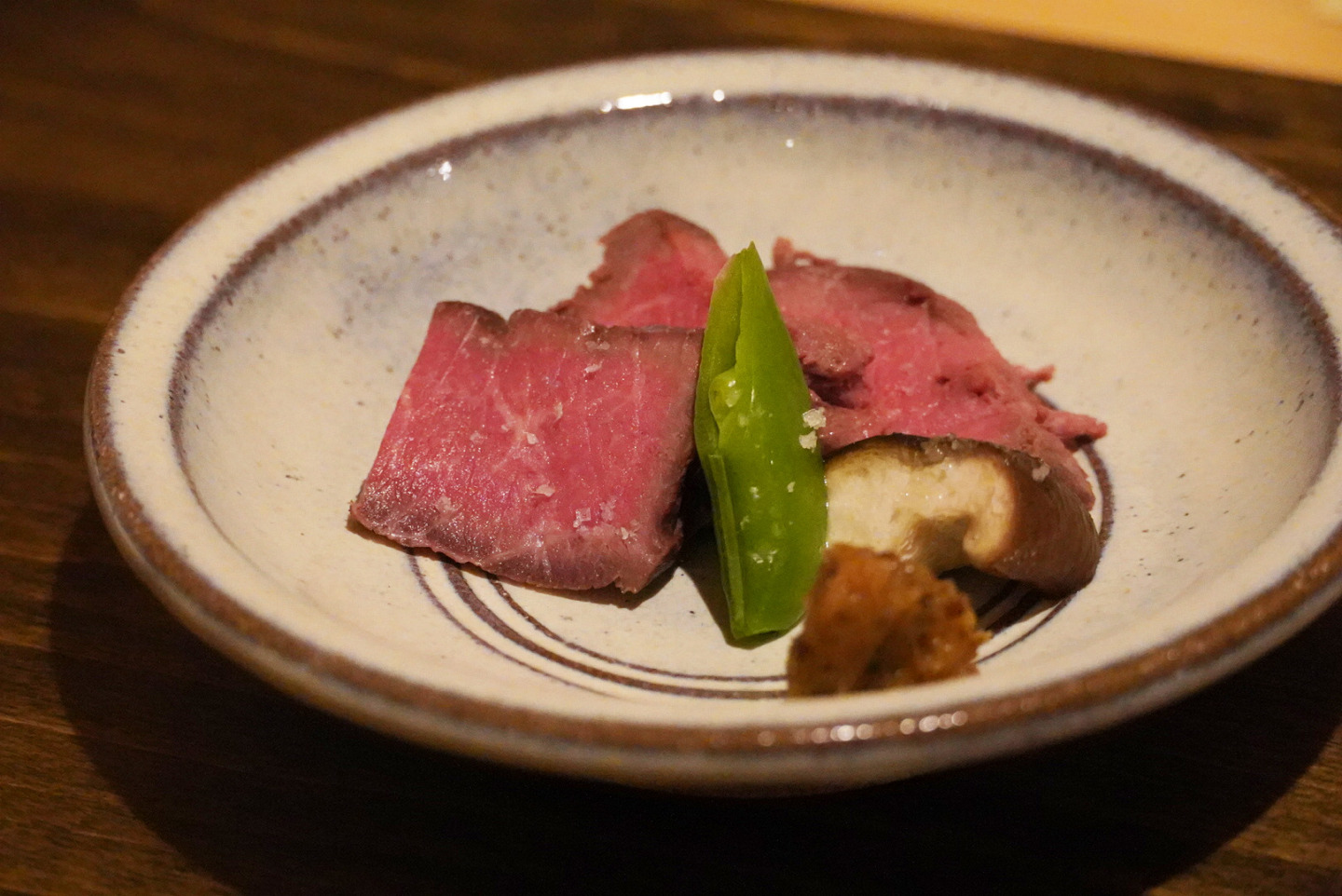 和牛昆布〆のえごま味噌