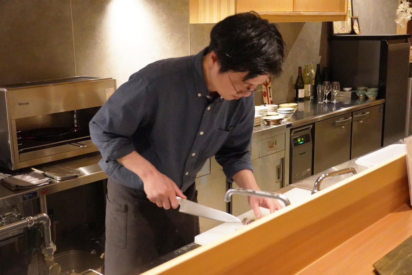 カウンター席からの眺め2