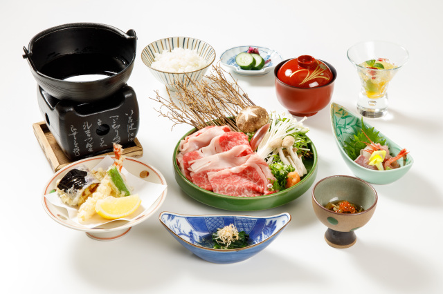 黒毛和牛しゃぶしゃぶ御膳【日本料理 都万麻】