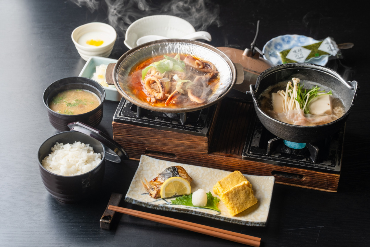 朝食も豪華です