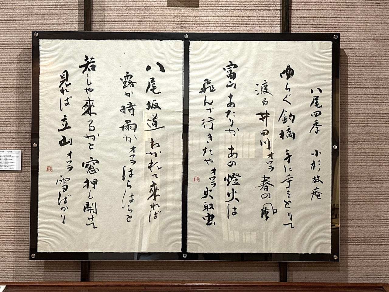 展示資料