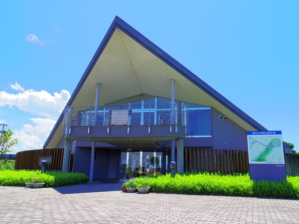 隣接する安田城跡資料館