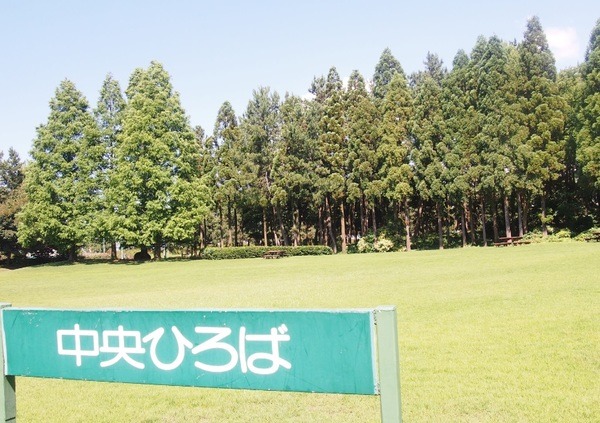 広場でおもいっきり遊ぼう!