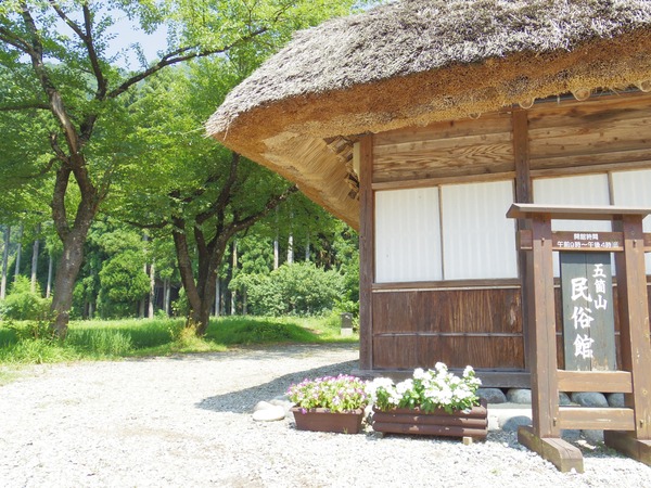 緑に囲まれたのどかな場所