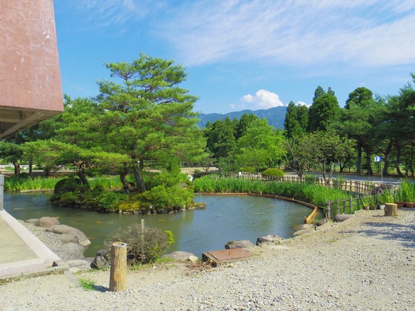 水辺の多い園内は心が安らぎます