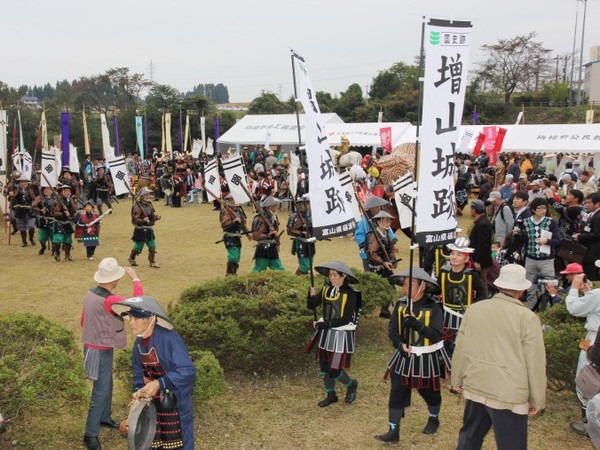 戦乱の時を再現した戦国祭り