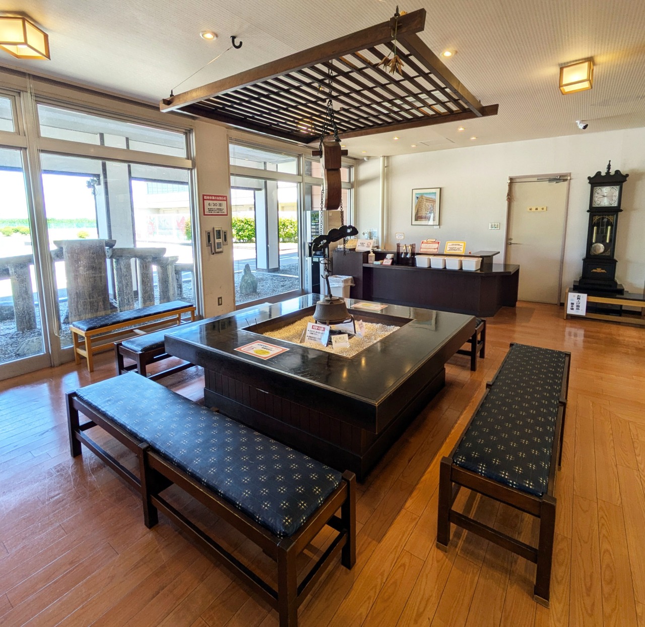 囲炉裏コーナー