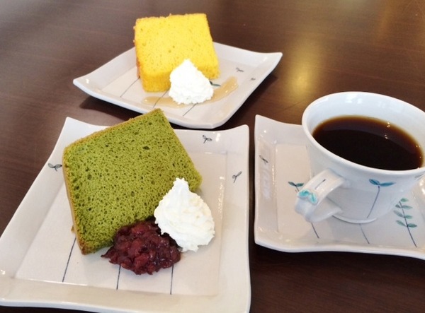 しっとりふわふわのシフォンケーキ