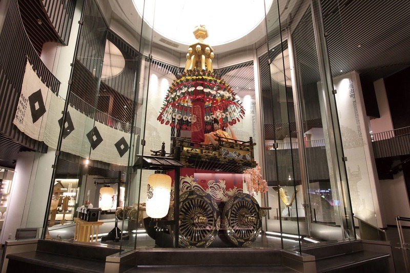 御車山の実物展示
