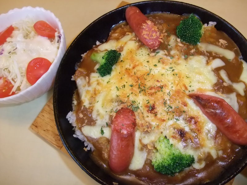 1番人気!焼きカレー