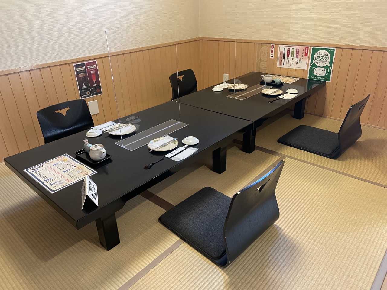 小上がりもあります。