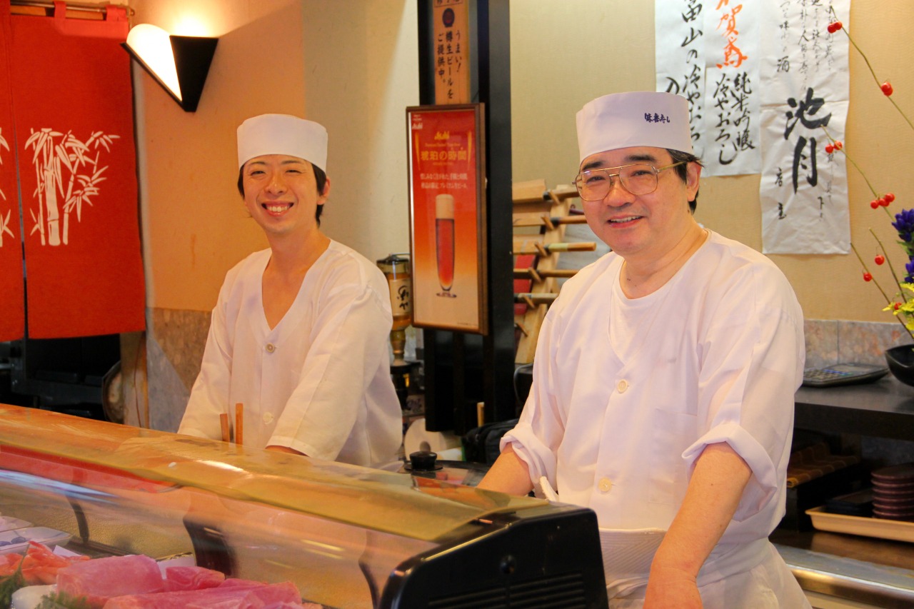 気さくな店主が出迎えてくれます。