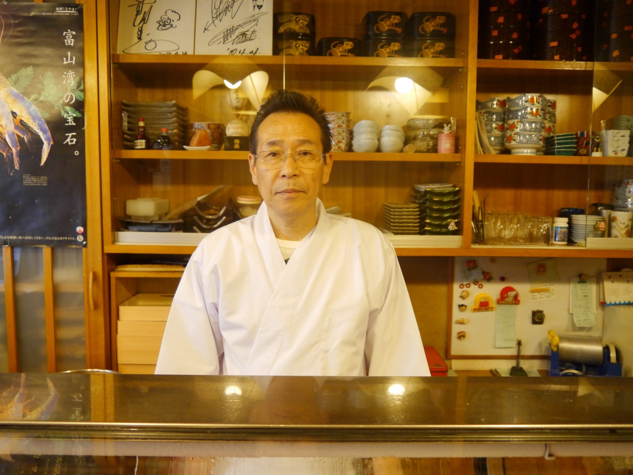 店主の大野さん。