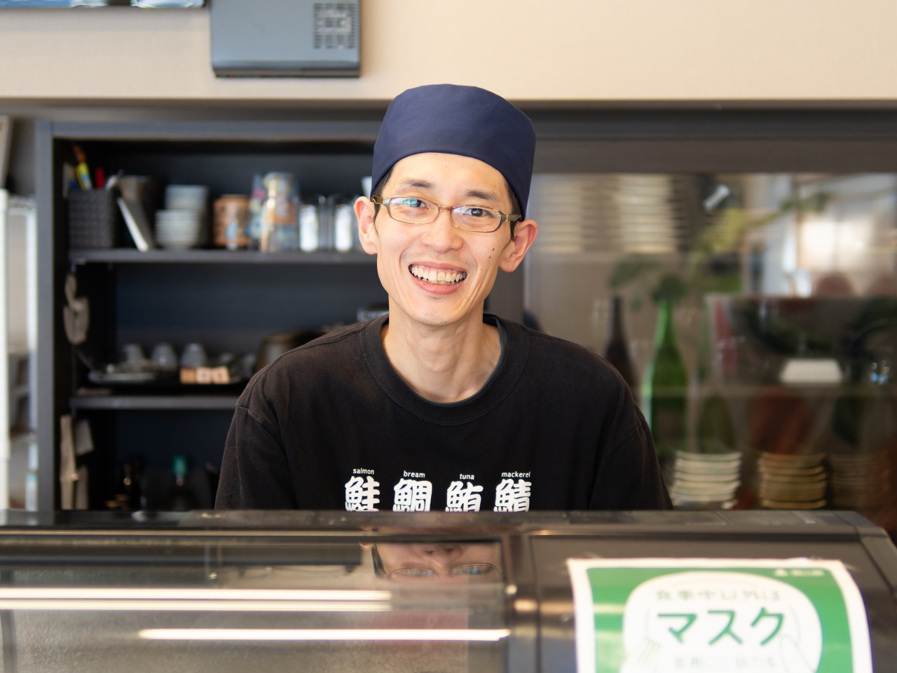 店主の坂田さん。