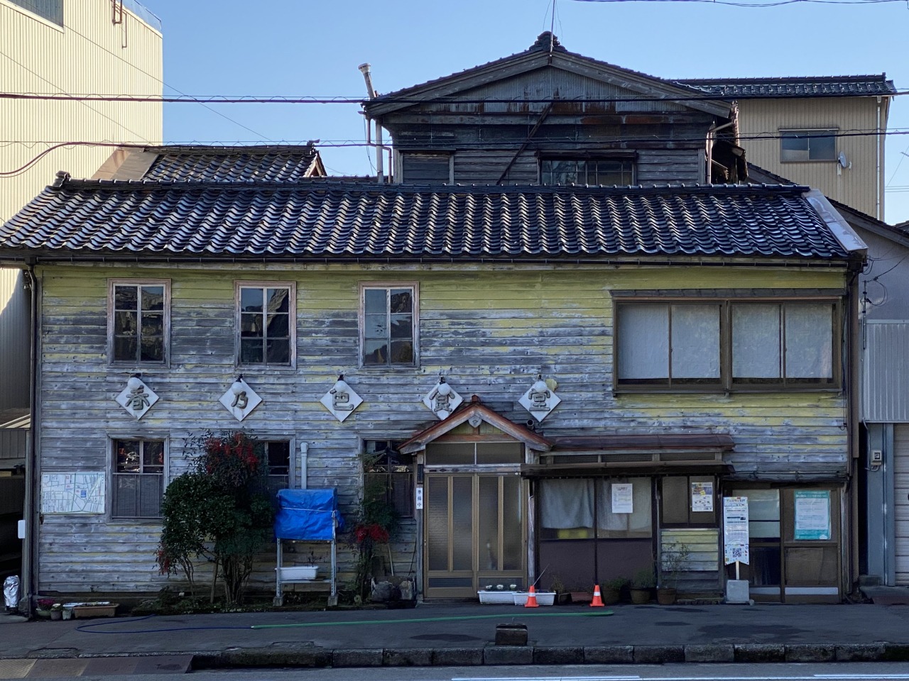 レトロな外観