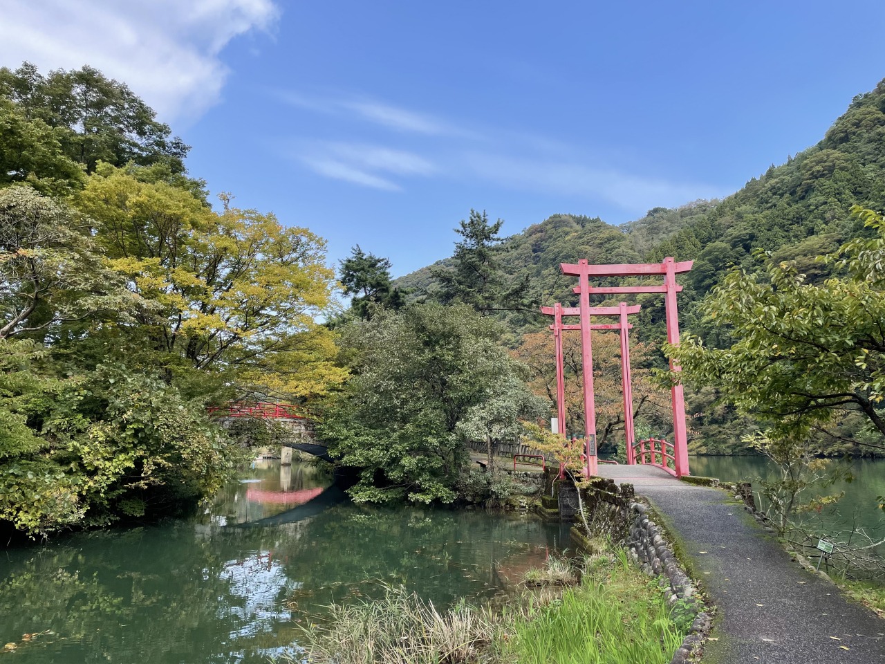 きれいな自然に癒されます