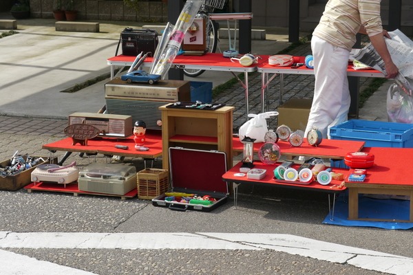 たくさんの商品が並びます