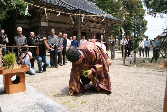 加茂神社「御田植祭」