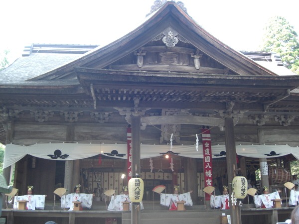 神事のようす