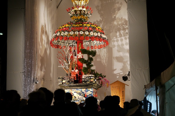 高岡御車山祭宵祭（御車山ライトアップ）