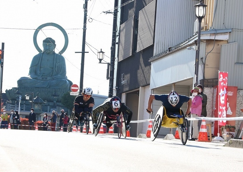 高岡大仏前（車いすの部）