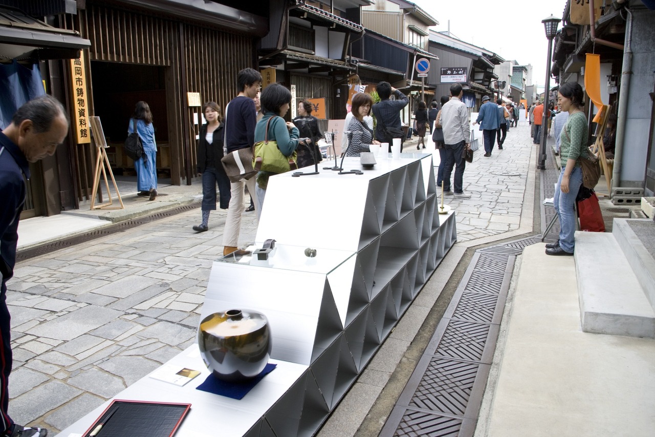 ミラレ金屋町家並みと展示