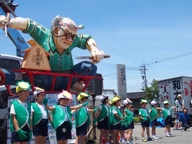 だまし川のほたるとかっぱ村祭り