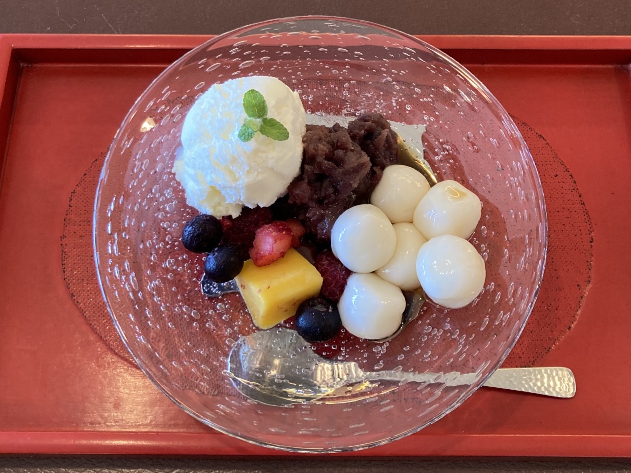 手作りスイーツも嬉しい。