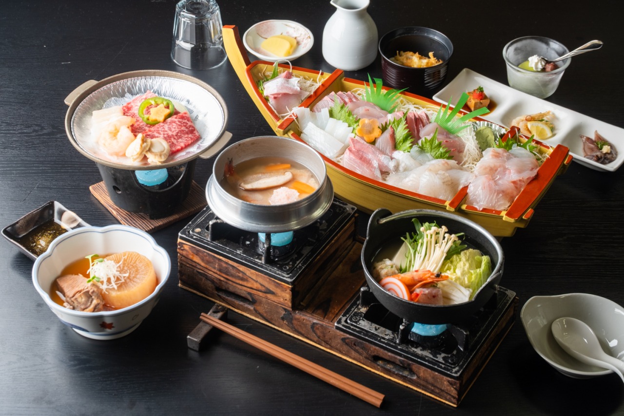 【夕食一例】大判振舞コース
