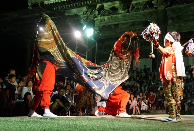第参幕　南砺獅子舞　秋の陣 城端
