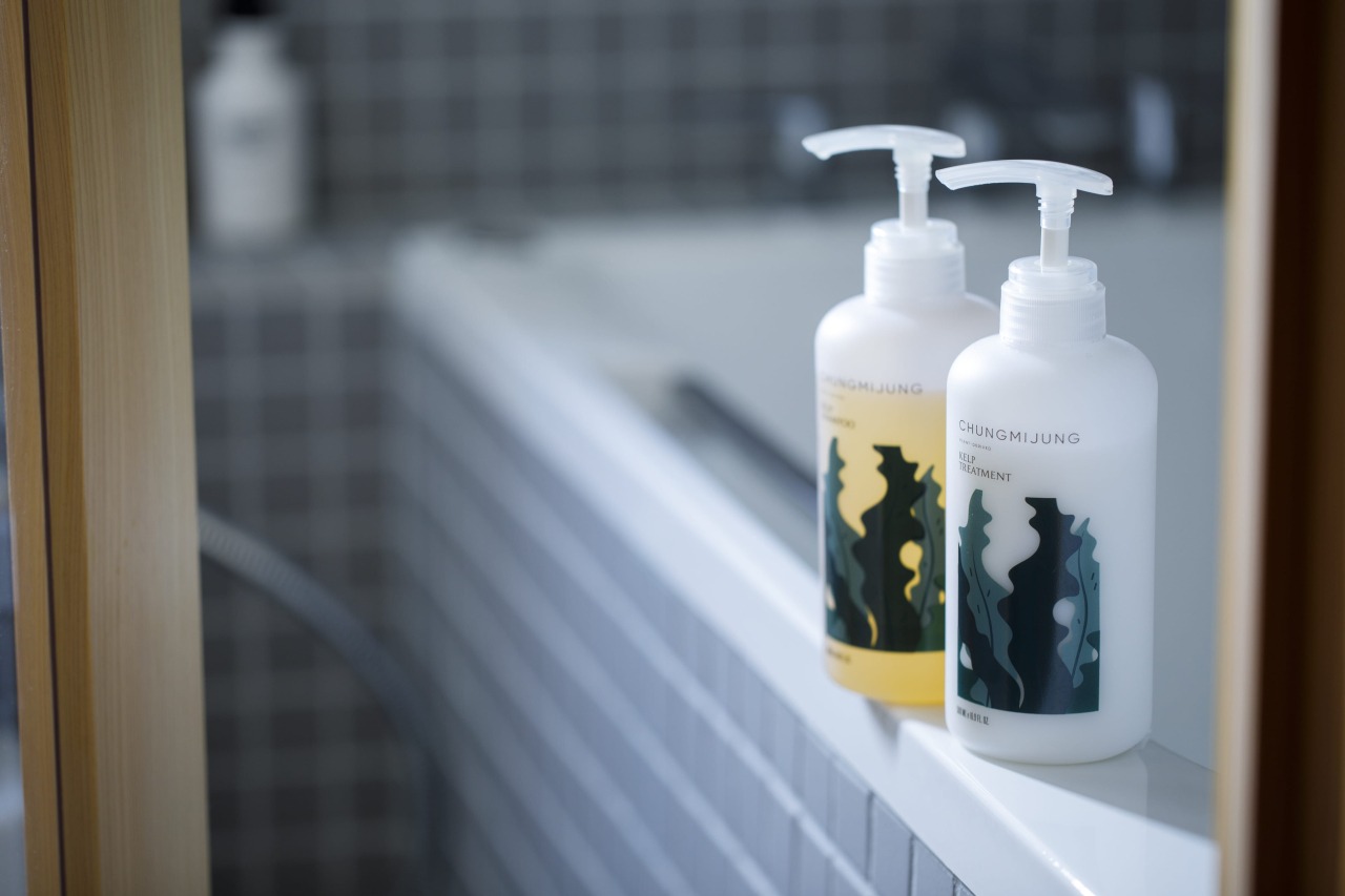 アメニティーにも昆布の製品が揃う