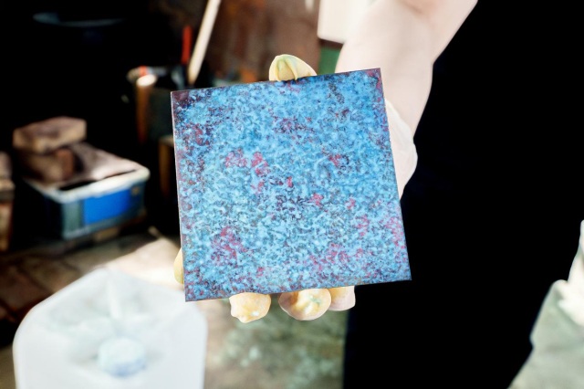 銅の着色体験（モメンタムファクトリー・Orii）