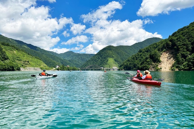 カヌー体験（桂湖ビジターセンター）