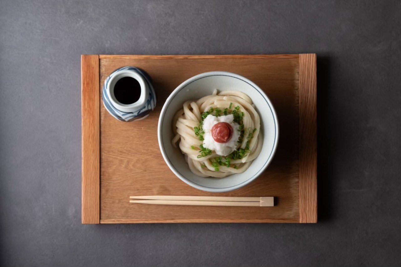 【梅おろしうどん】