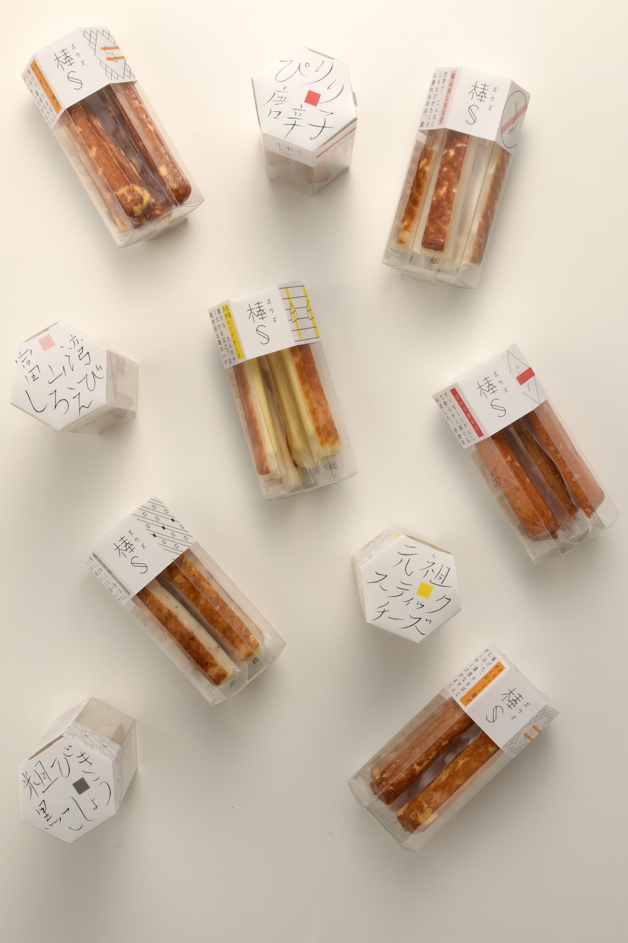 棒S(ボウズ)シリーズ。多彩な味が楽しめます。