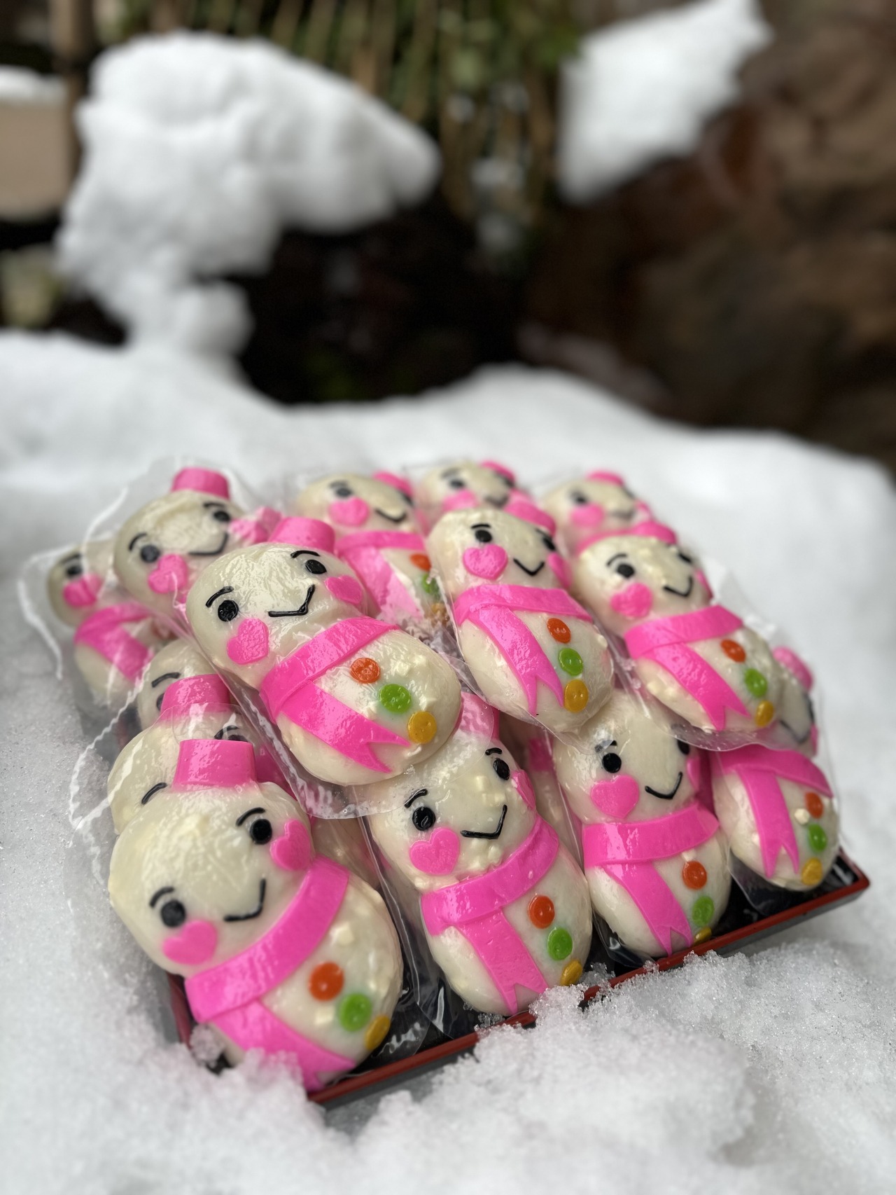 冬限定「雪だるまくん」河内屋