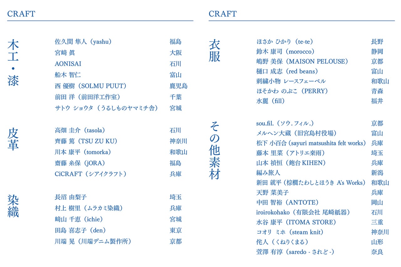 出展者一覧(その3)