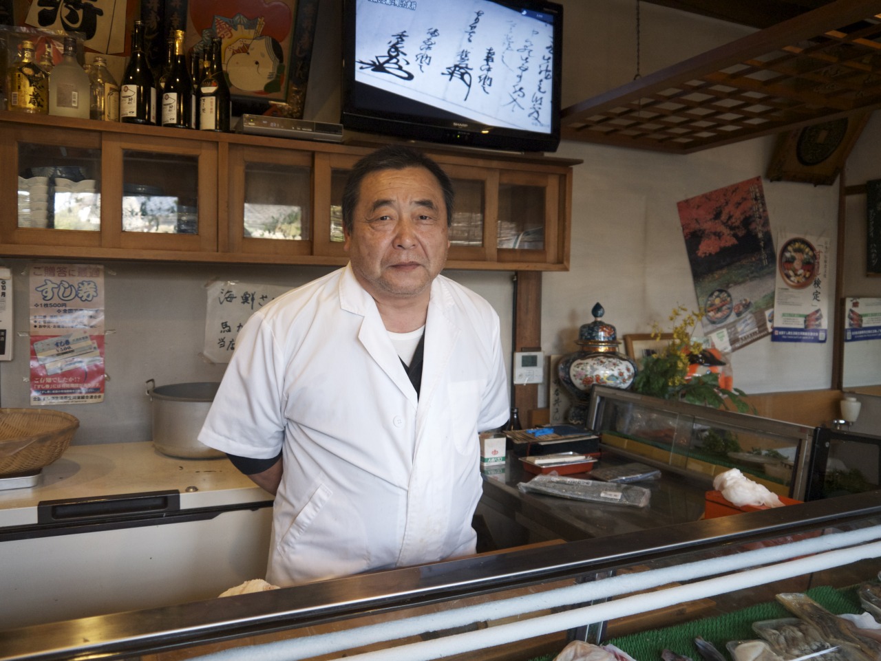 大将の赤井さん。