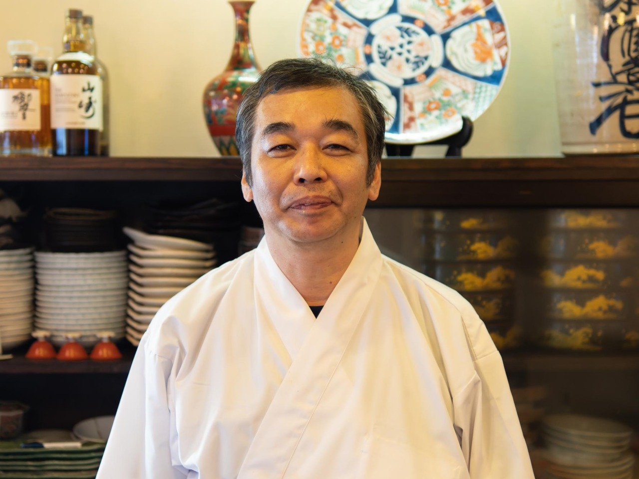 店主の荒井さん。